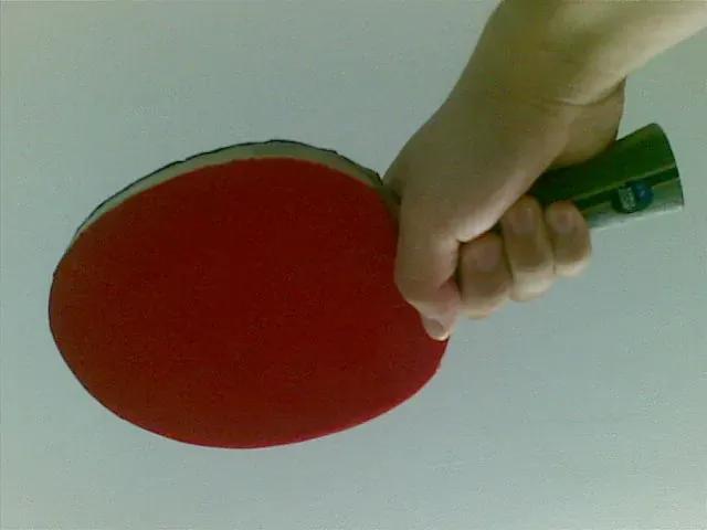 乒乓球拍握法横拍打法,乒乓横拍教学握拍