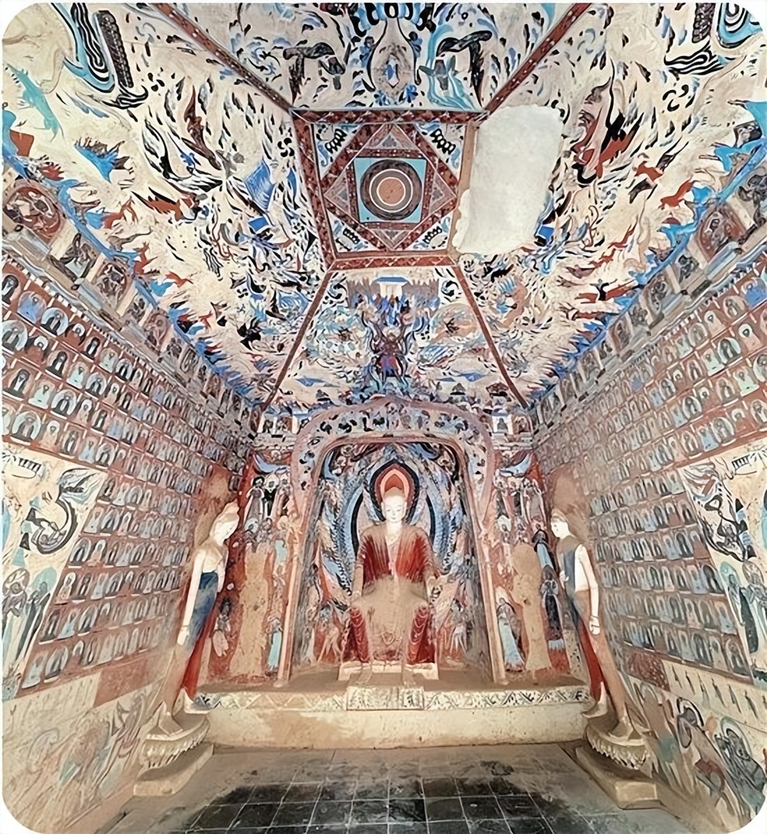 华夏瑰宝敦煌石窟,敦煌石窟是汇聚几种文明的宝库