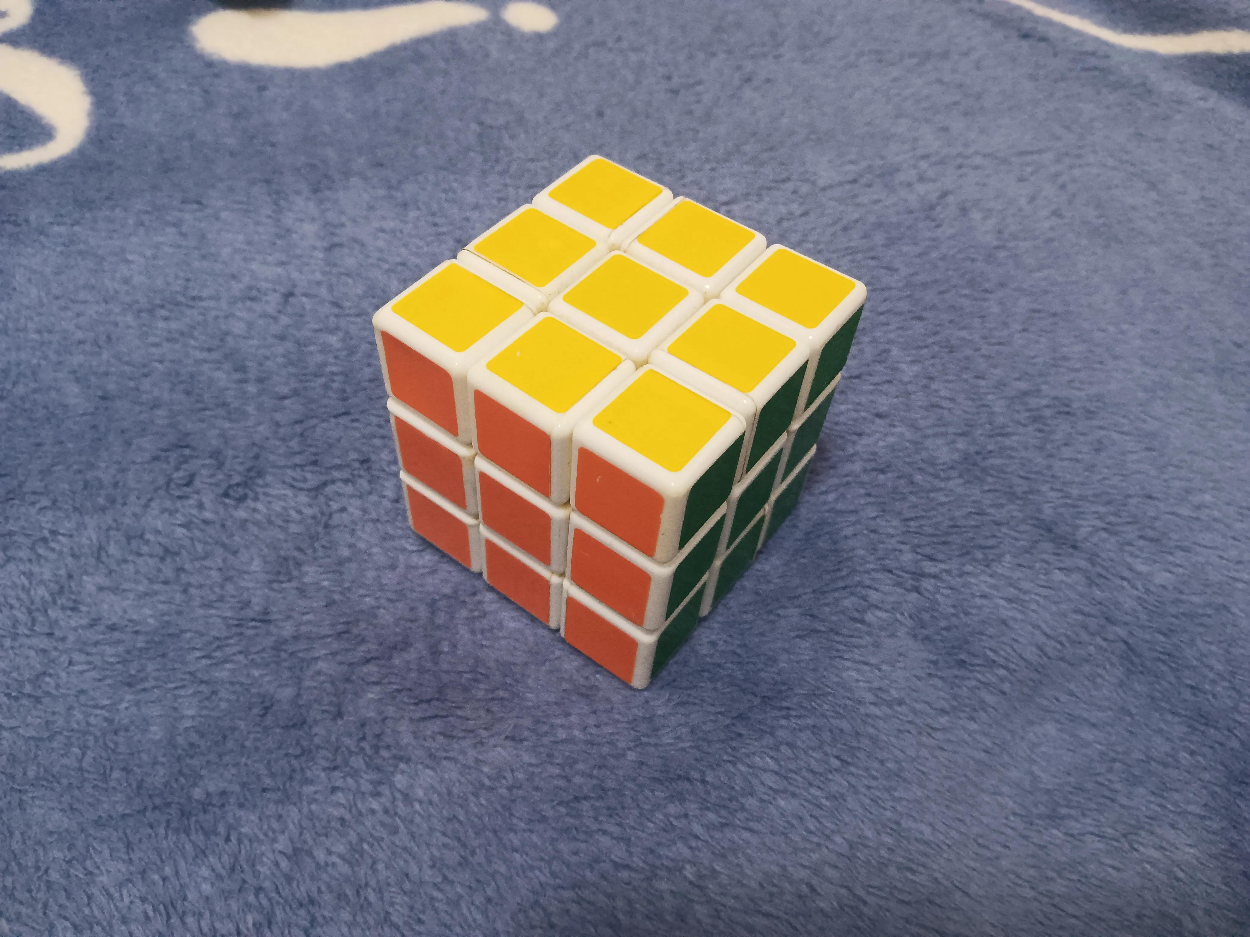 三阶魔方20秒速拧公式,万能公式三阶魔方