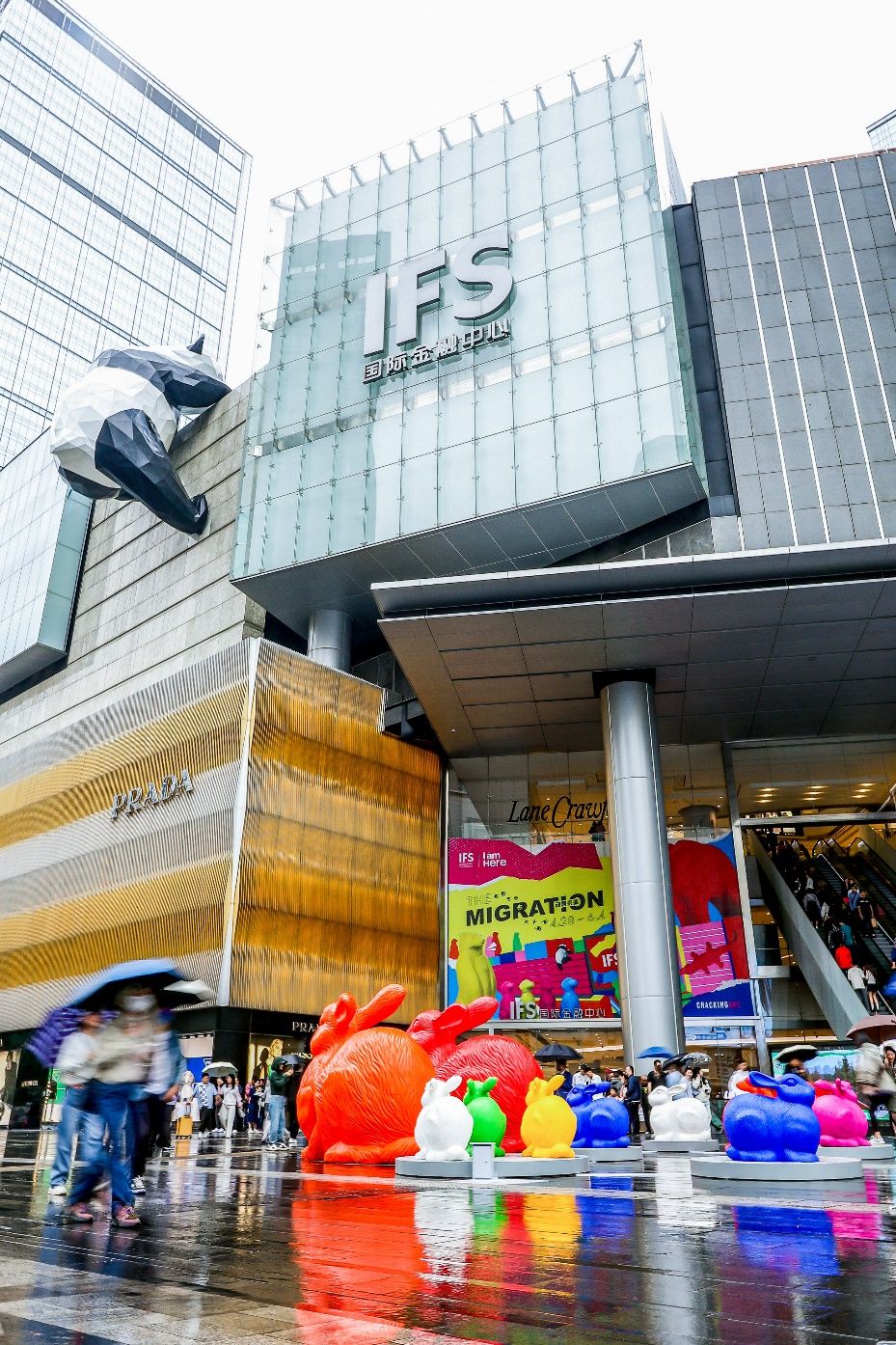 成都IFS“TheMigration动物来徙”公共艺术展盛大开启