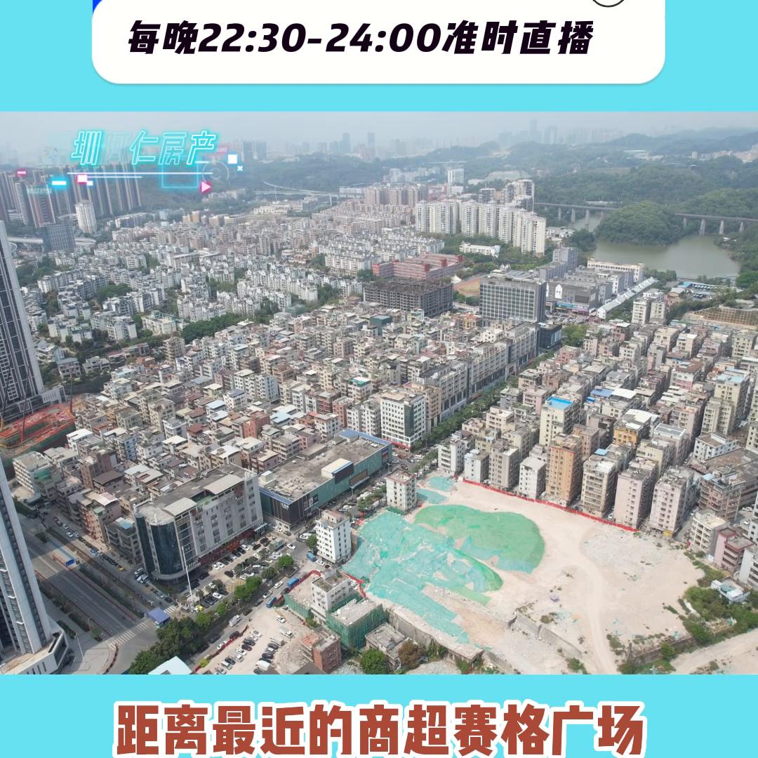 深圳龙岗航拍,深圳龙岗招商臻府价格