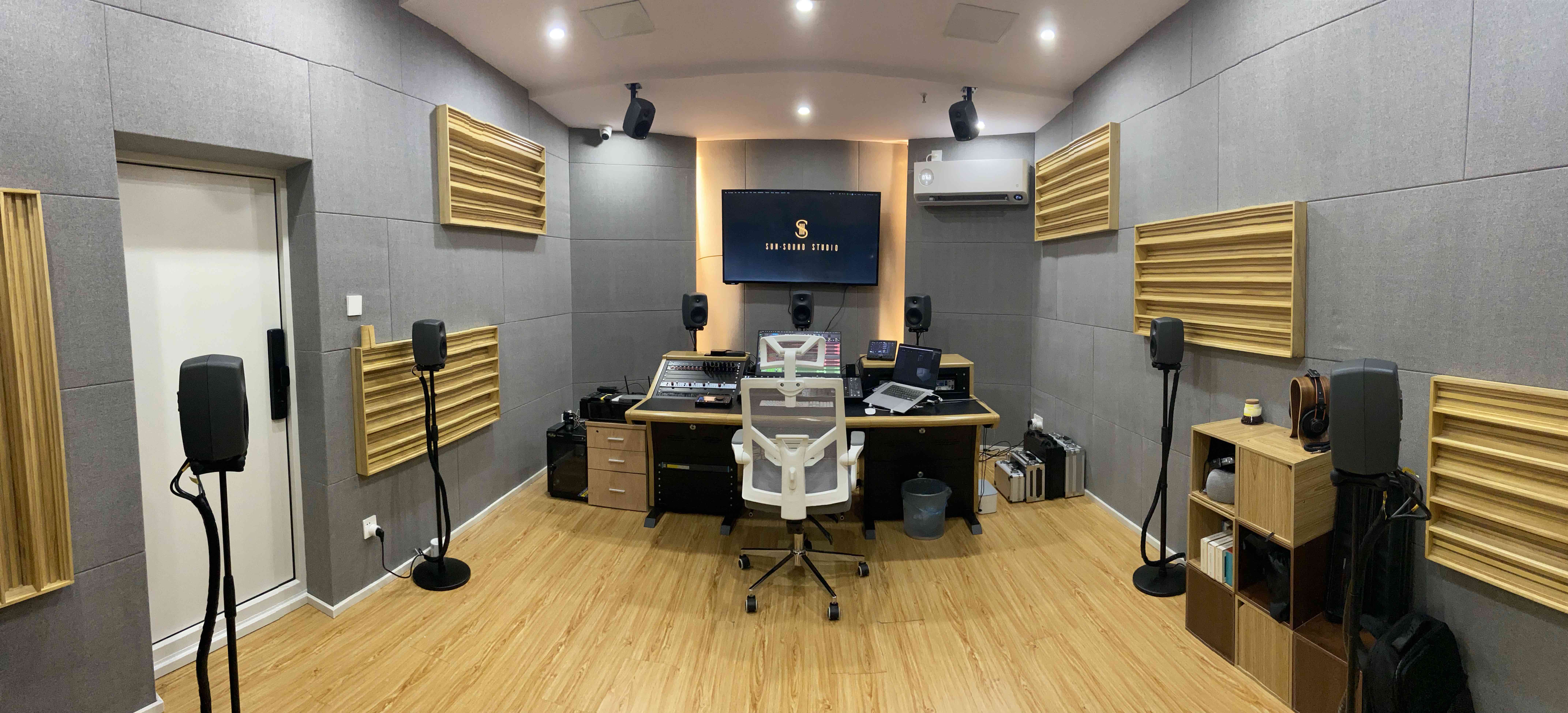 22.5m²经济适用型杜比全景声音乐工作室！孙屹的“妙妙屋”
