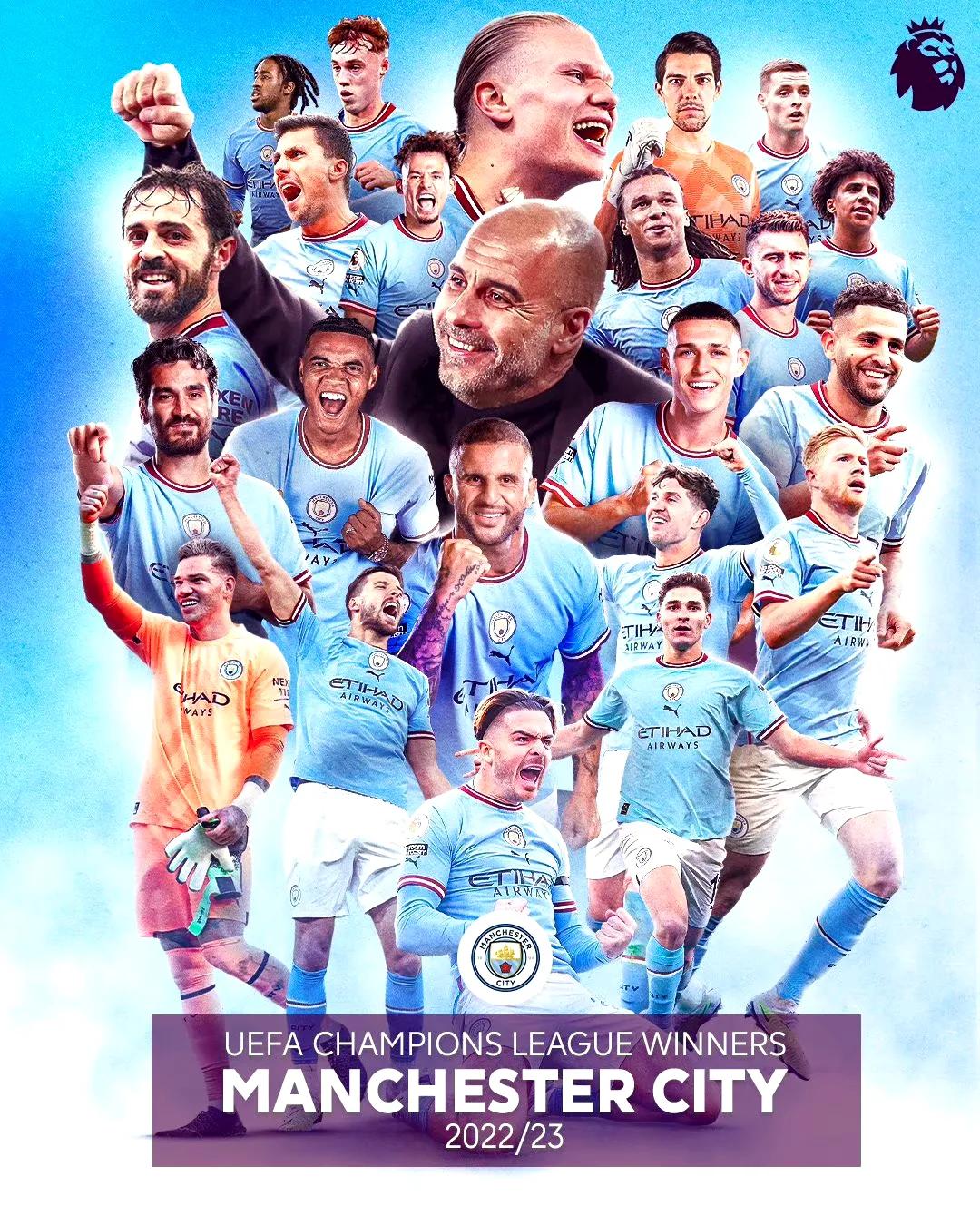 曼城最终3比2击败卫冕冠军,曼城2-0击败维拉登顶榜首