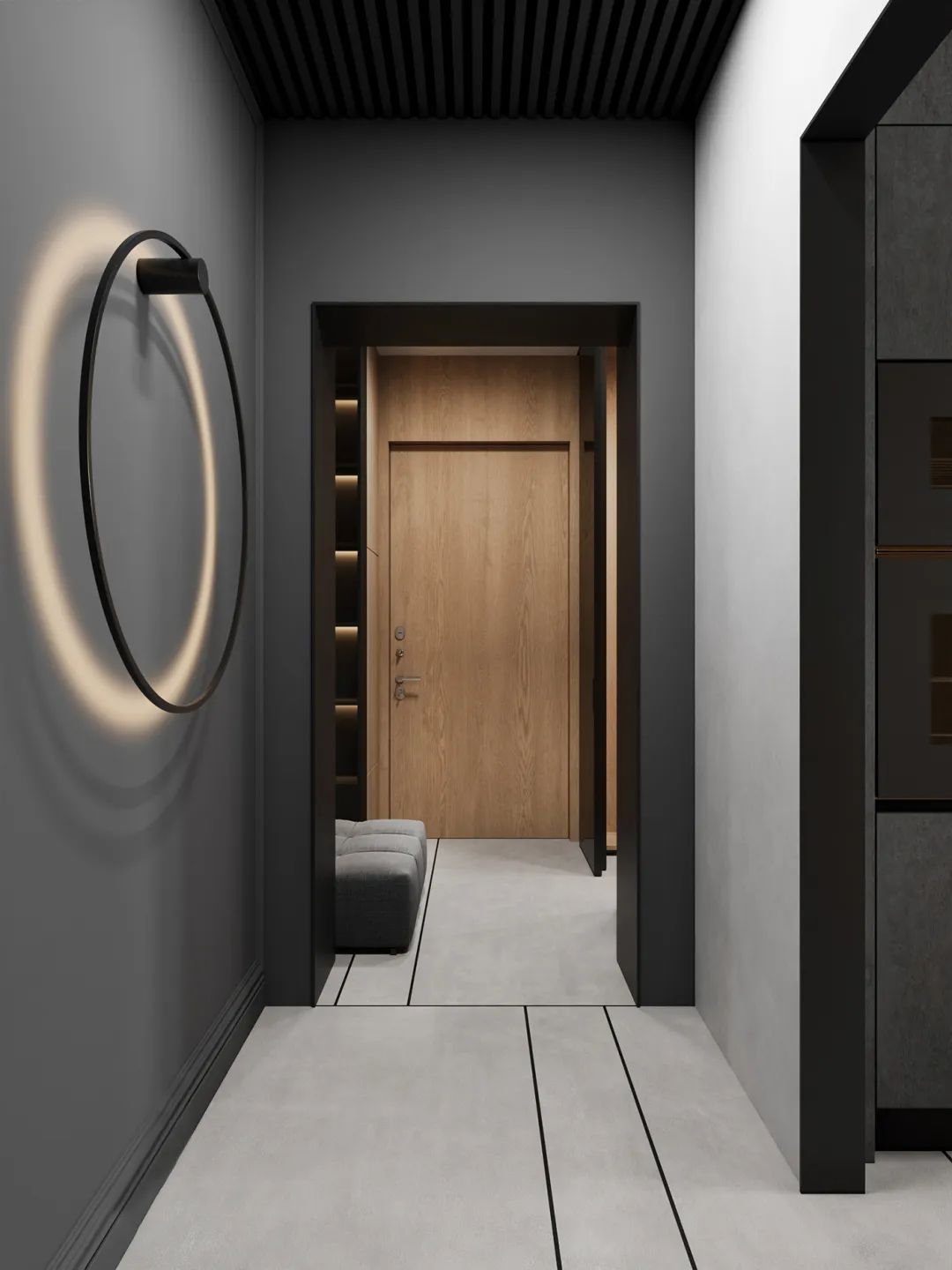 120平高级灰装修效果图,轻奢风装修高级灰120平价格