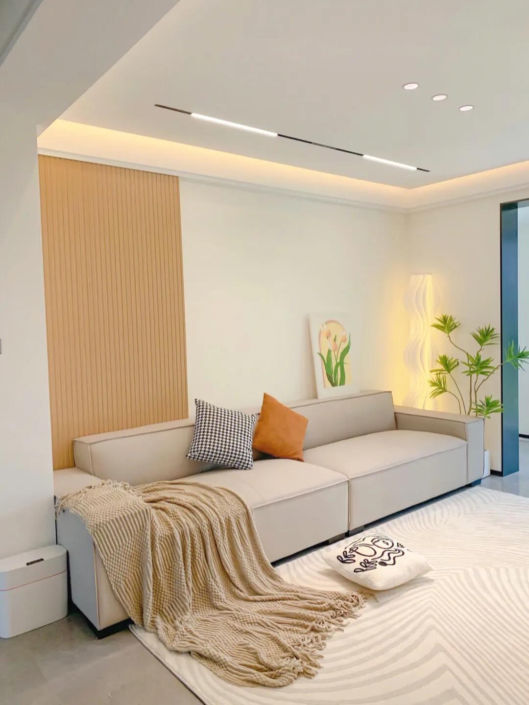 暖色系装修效果图,20平装修风格轻奢暖色调