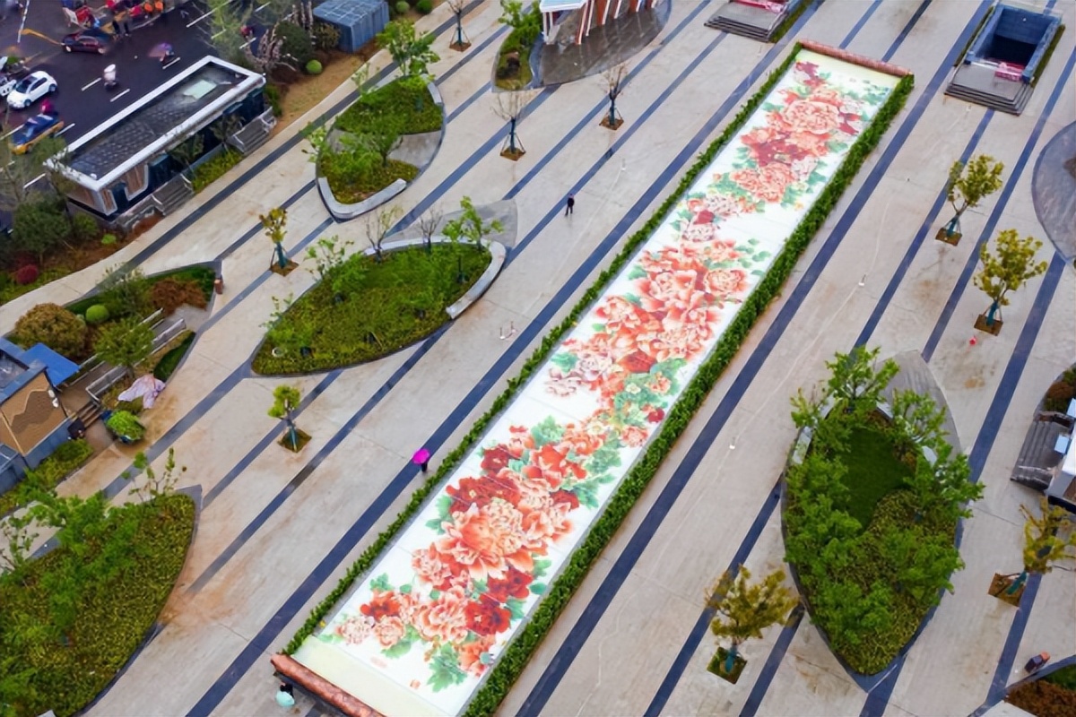 洛阳牡丹公园最新规划图,洛阳牡丹广场简介