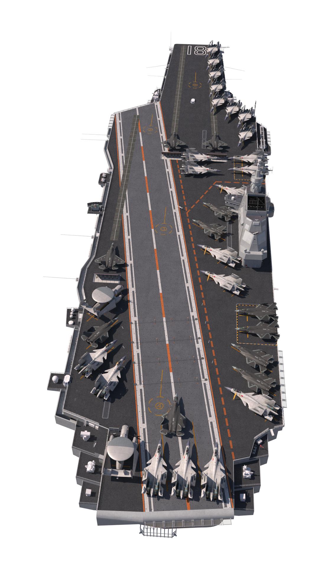003号航母福建舰有多长有多宽,中国福建号航空母舰最新消息