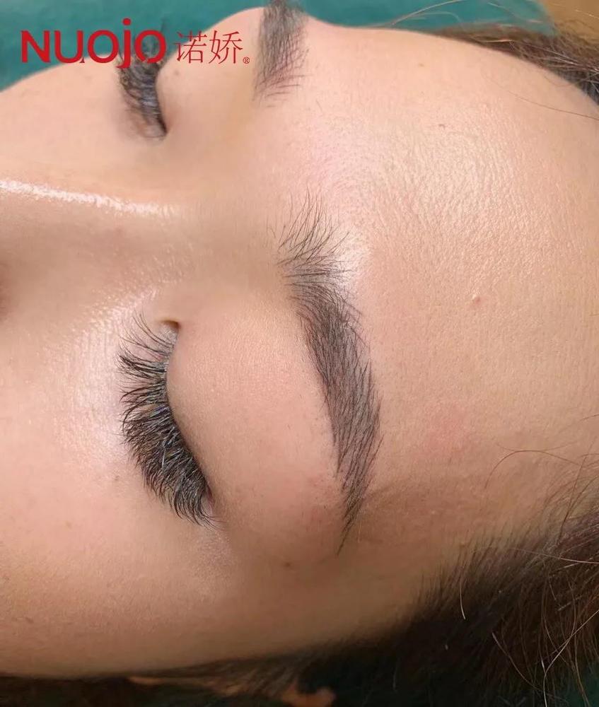 手工线条眉什么色料上色快,线条眉久了会晕开吗