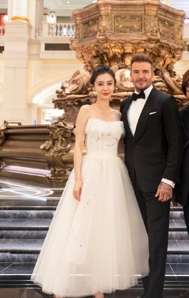 angelababy和贝克汉姆拍过广告,贝克汉姆和angelababy的短片