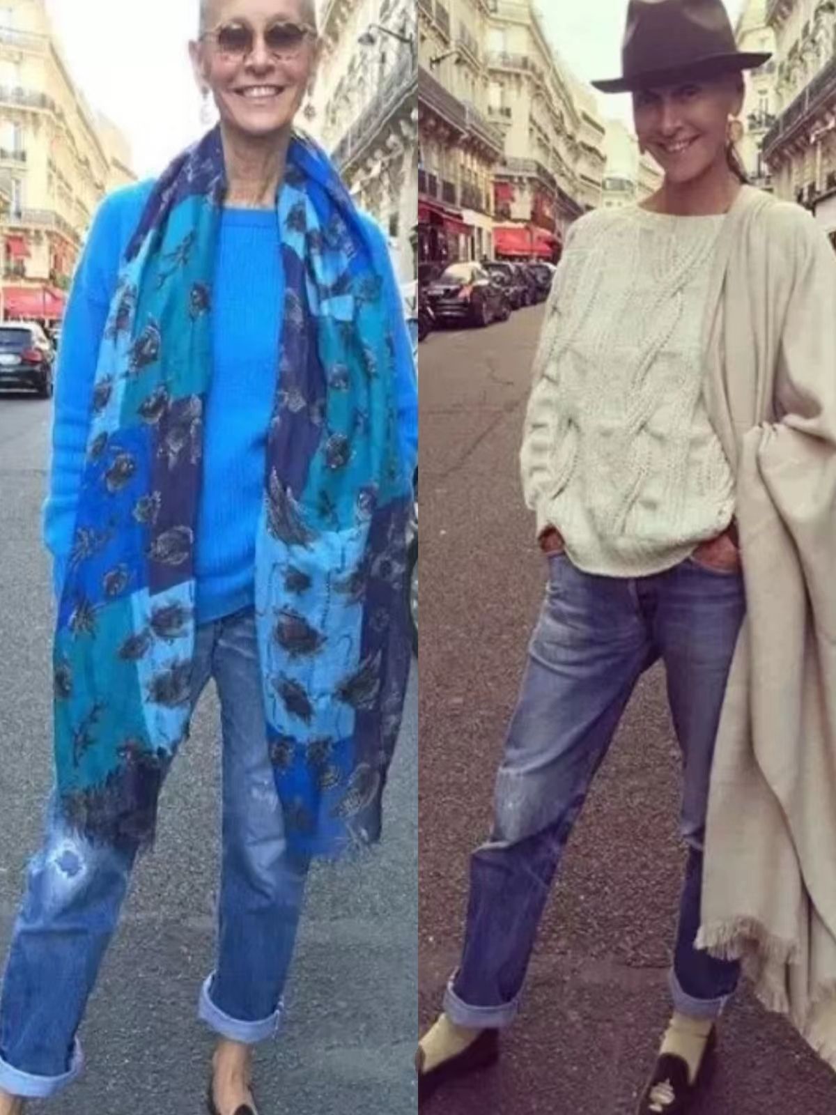 被时尚老奶奶惊艳,中国时髦奶奶惊艳巴黎