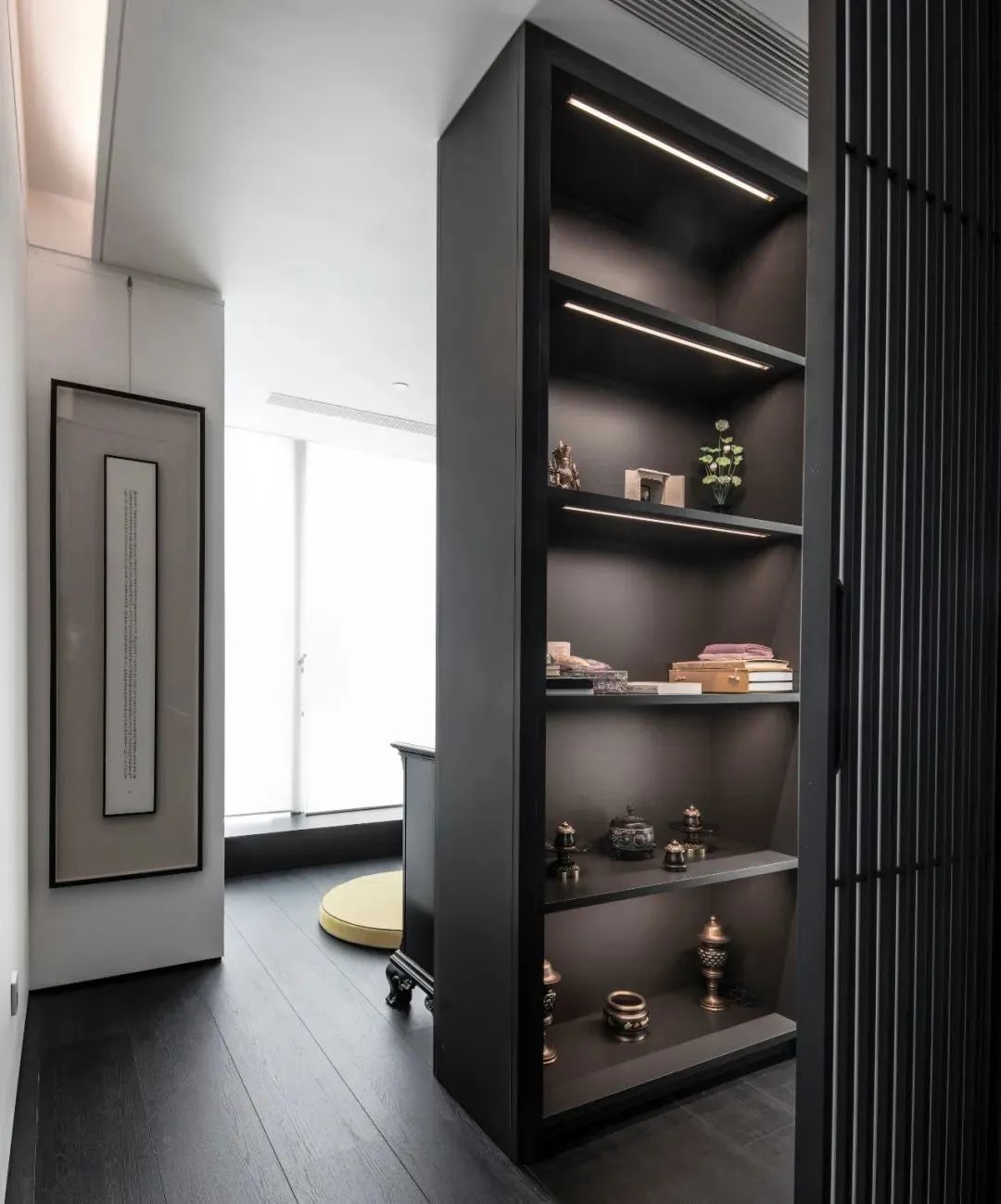 2200m²大宅风范时尚高级黑白配，德国进口复合地板通铺永恒的经典