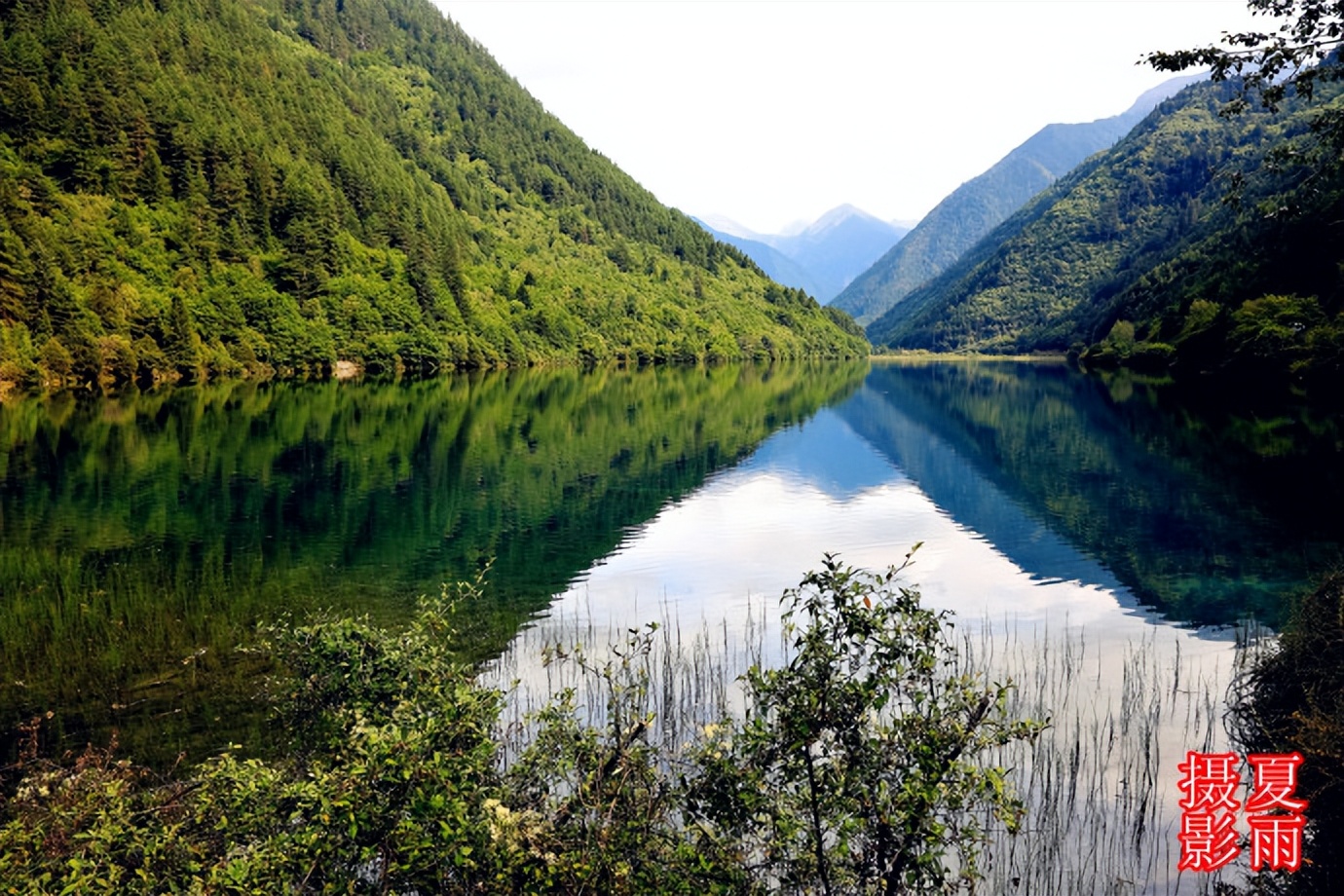 大美九寨沟之老虎海,九寨沟犀牛海与老虎海