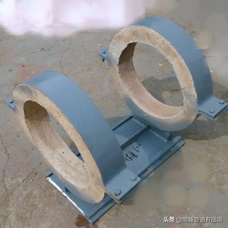 固定管托和滑动管托安装方式,支座支吊架安装制作技术规范