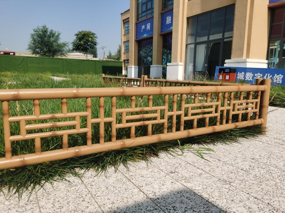 仿竹小院护栏,庭院仿竹护栏价格