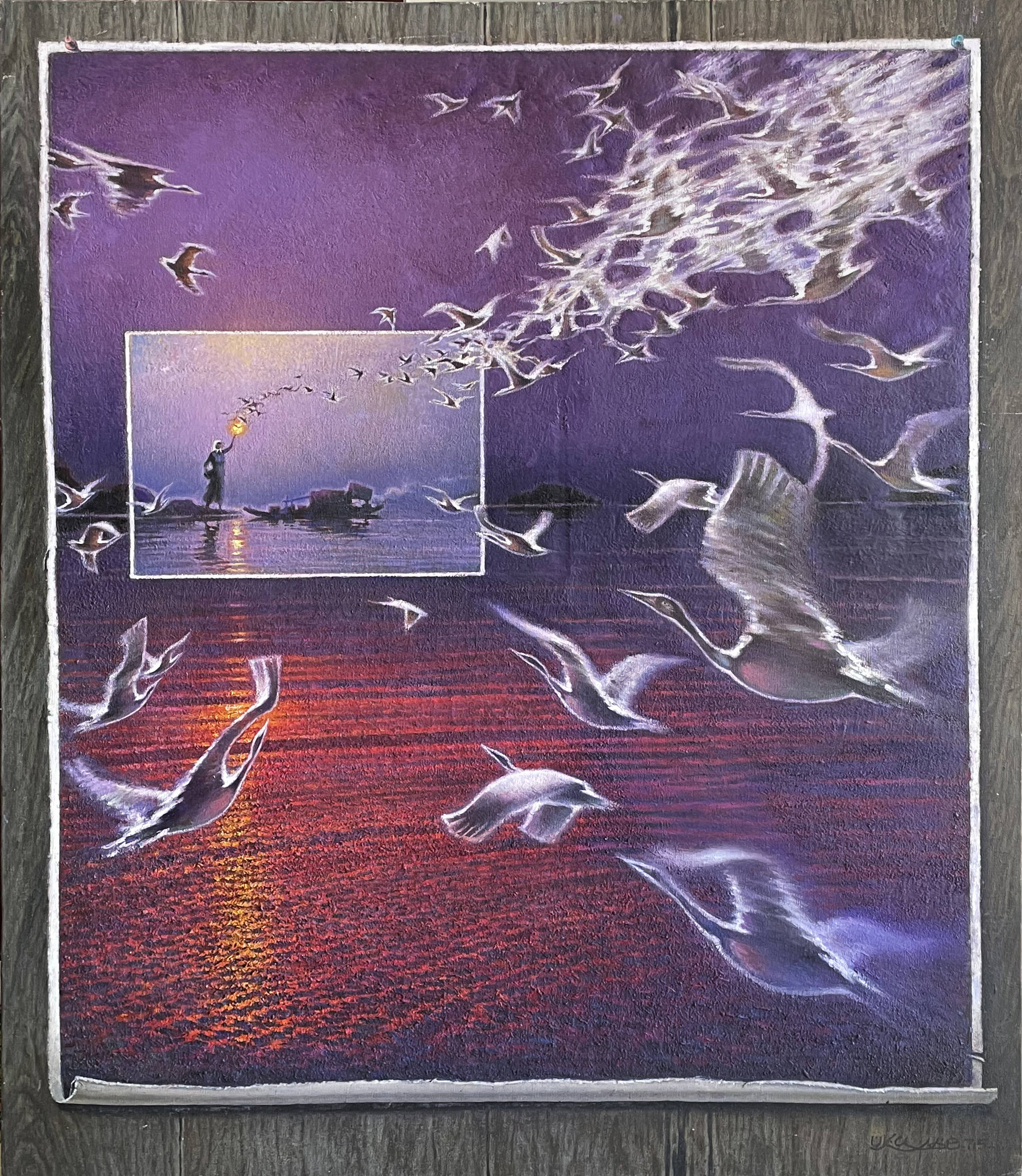 点赞祖国山河图,赞美祖国大好河山的画特等奖