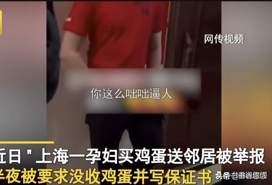 上海一孕妇买鸡蛋被志愿者举报,网曝一孕妇买鸡蛋