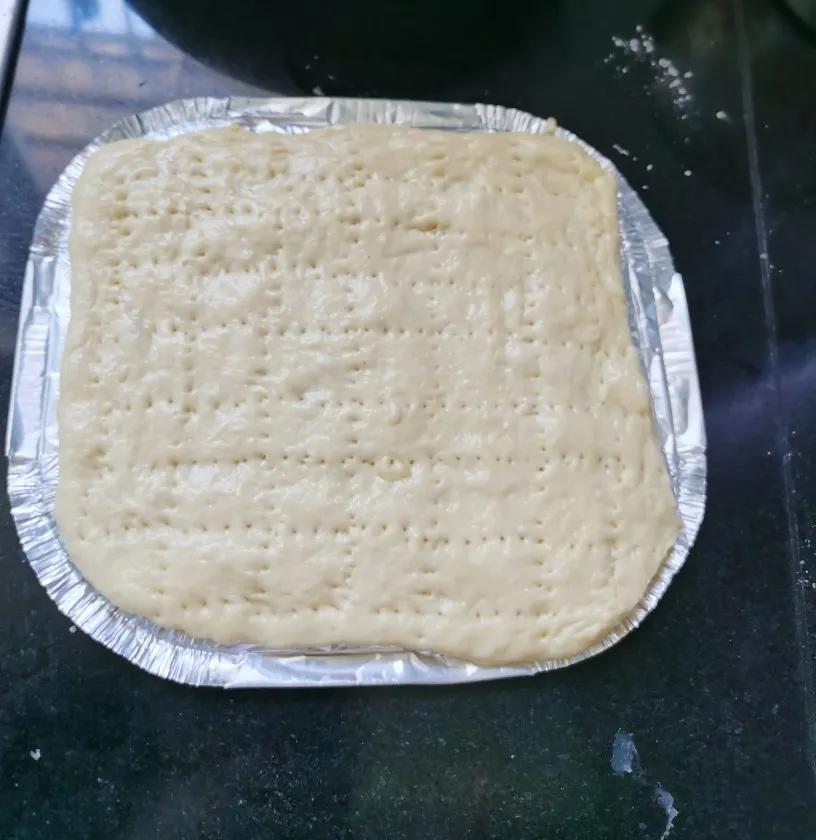 家庭版自制披萨馅料,小麦面粉自制披萨