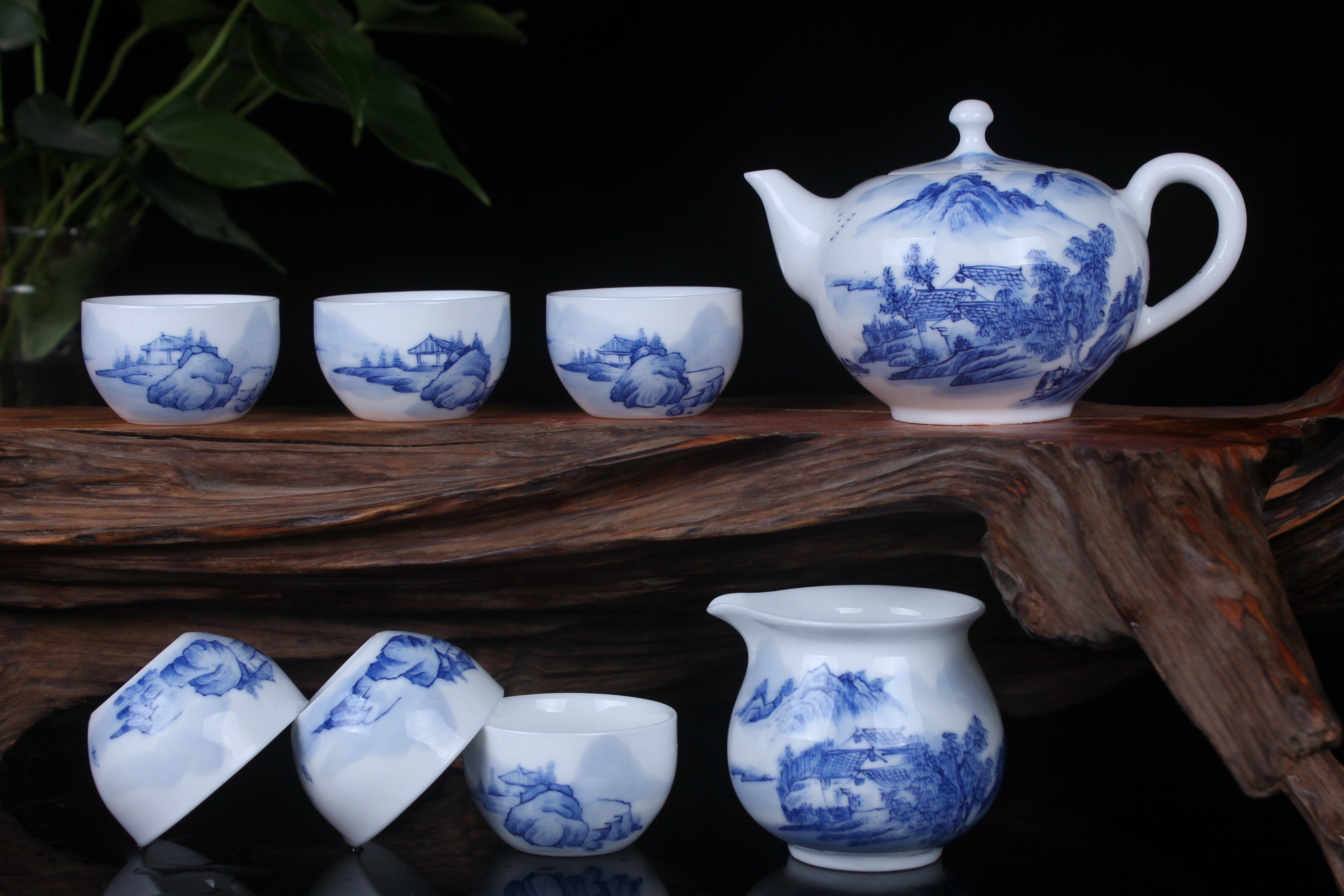 瓷器贴花和手工画区别,瓷器手工跟贴花的区别