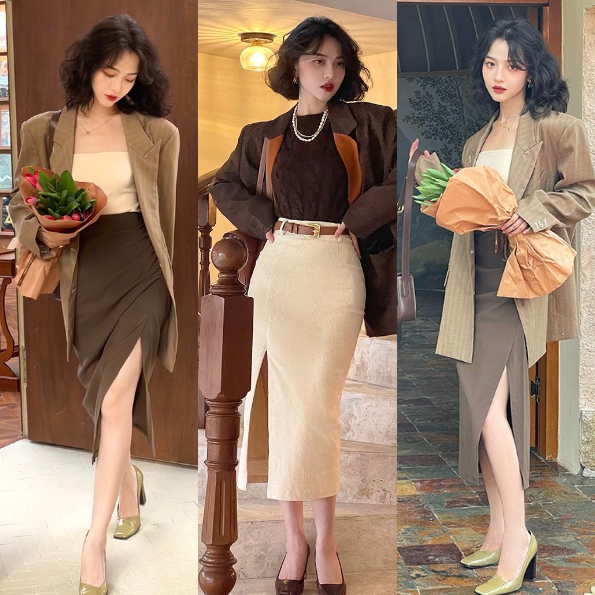 遮肚子显瘦裙子高档30岁,30岁穿裙子的穿搭