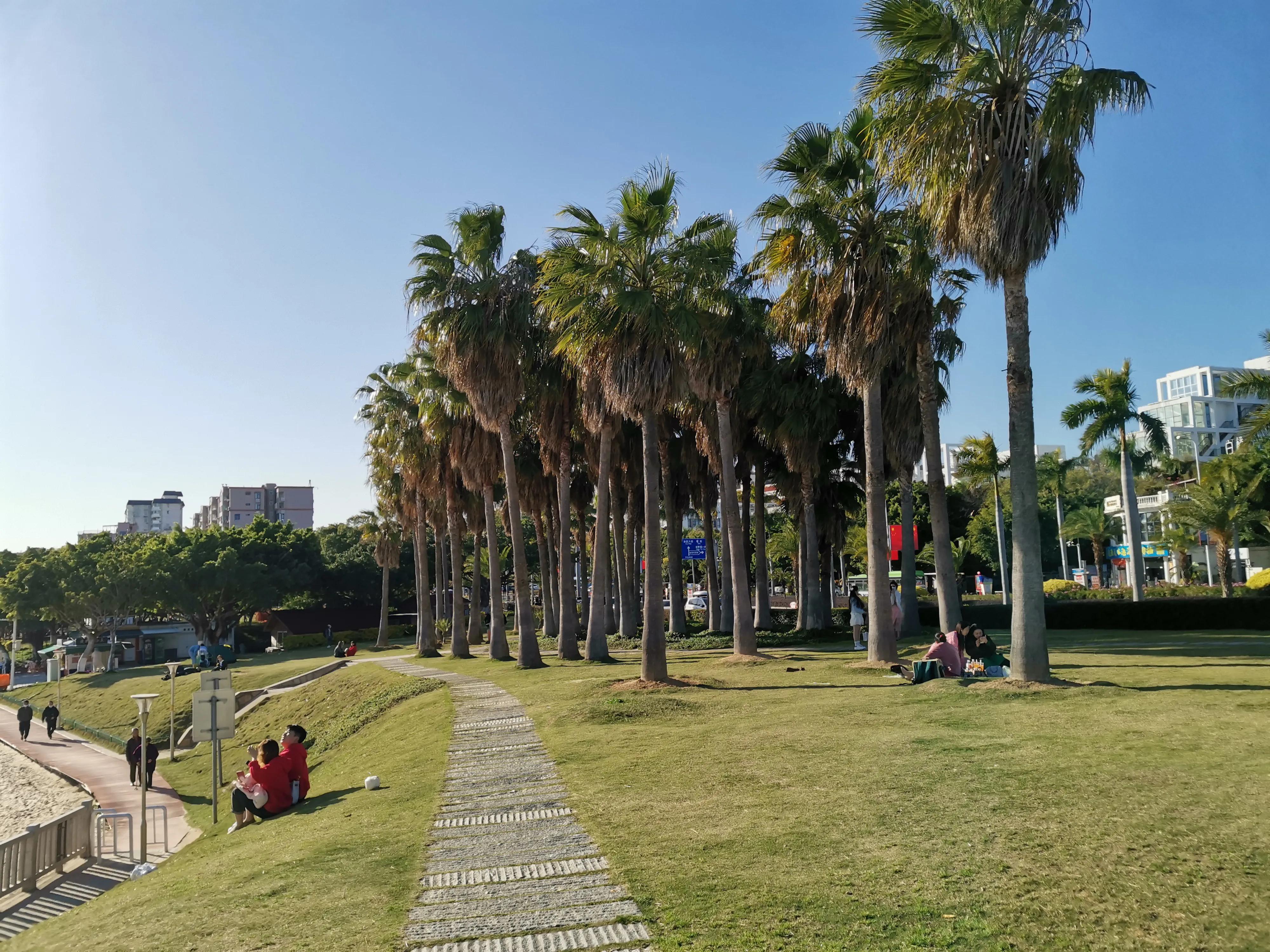 厦门的蓝天白云大海,厦门的海厦门的天空