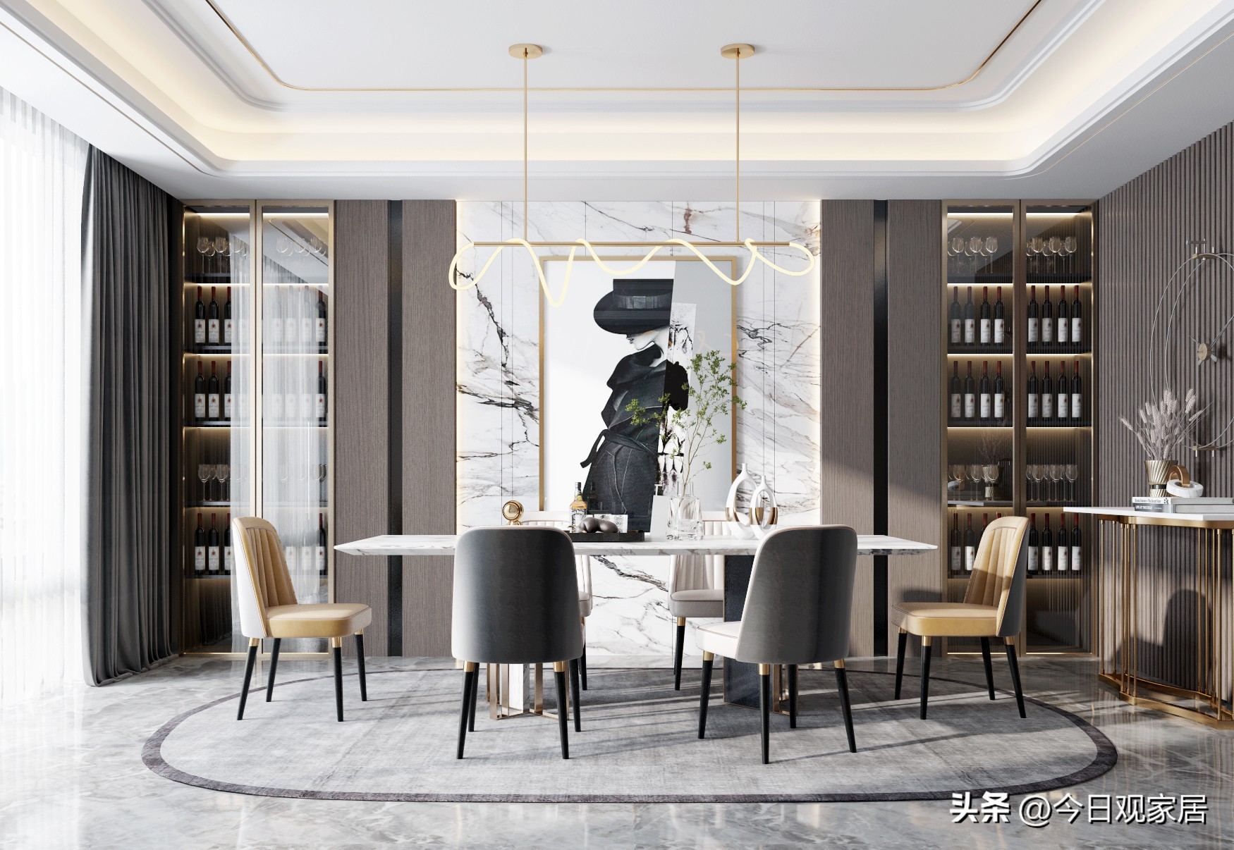 高颜值餐厅设计案例有你喜欢的吗,整理几款超好看的餐厅设计