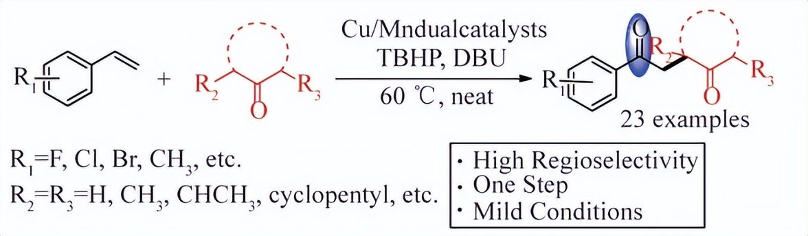苯乙烯衍生物的γ－酮腈等系列双*能官**团化反应研究|科技导报