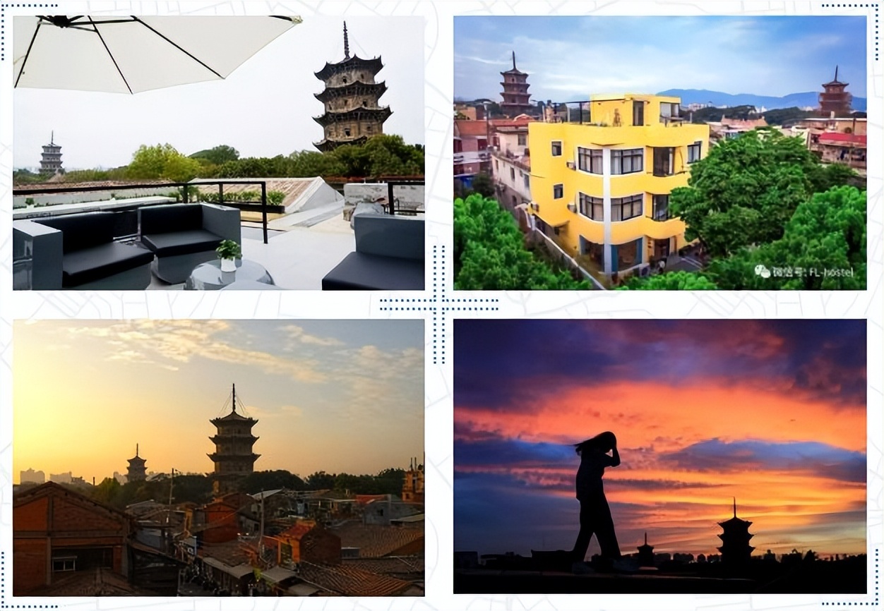 泉州西街天台网红打卡地,泉州西街天台