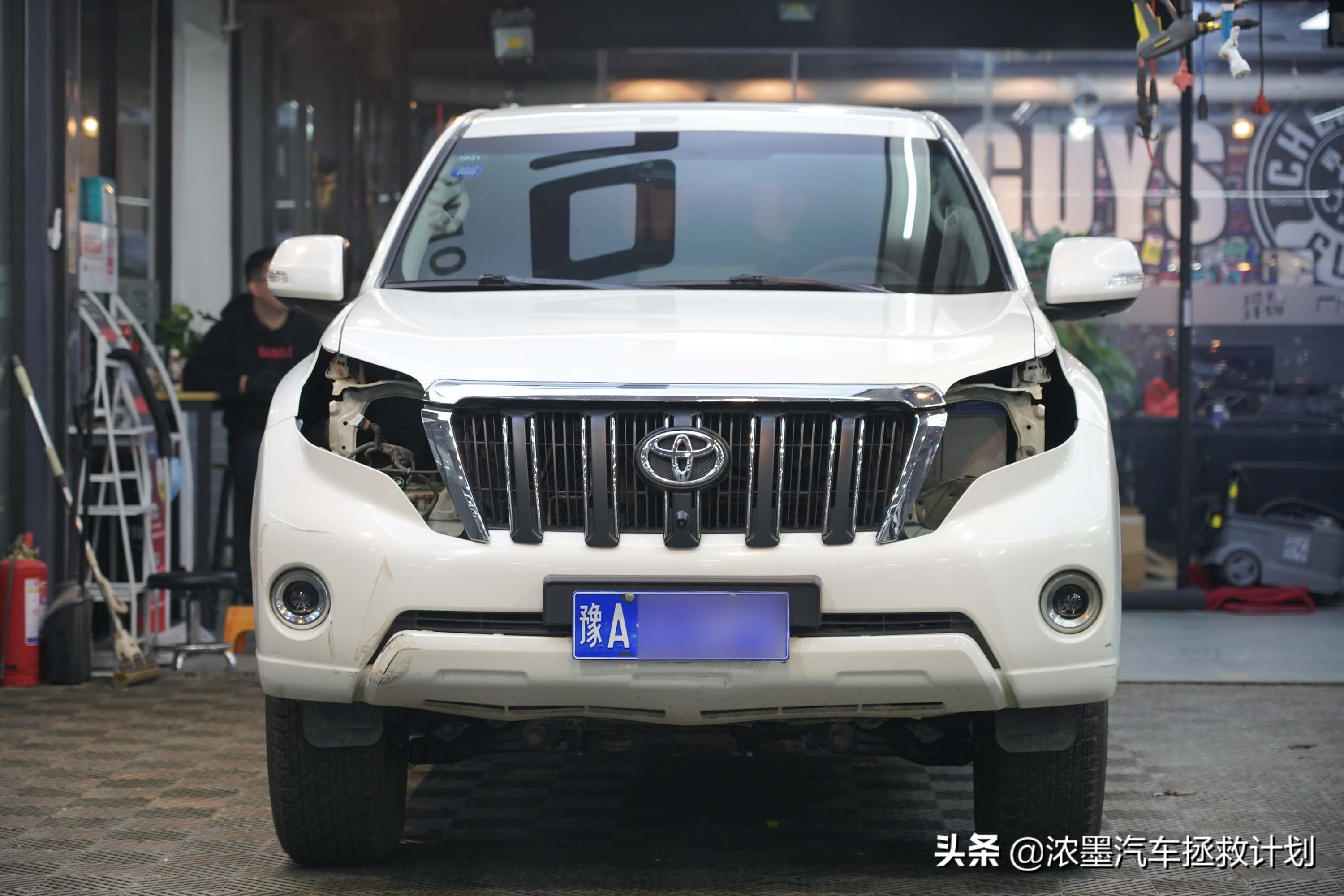 硬汉焕颜丰田普拉多续写越野传奇,修复翻新09年的丰田普拉多