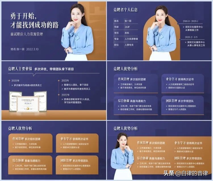 竞聘时希望获得的支持和帮助,竞聘岗位个人匹配度ppt