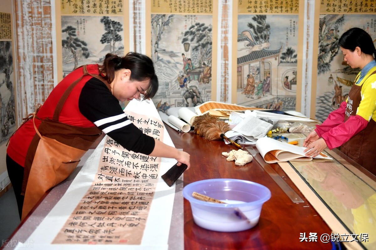 字画装裱了有收藏价值吗,书法装裱的作用