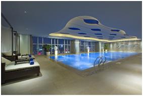 烟台中泽华羿铂尔曼酒店攻略,烟台中泽华羿铂尔曼酒店夜景