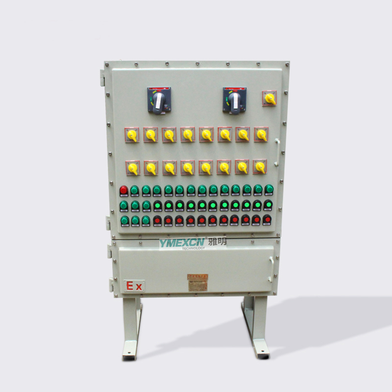 21粉尘区库房用BXX51-4/50K125A防爆动力检修箱/IP65防爆控制箱