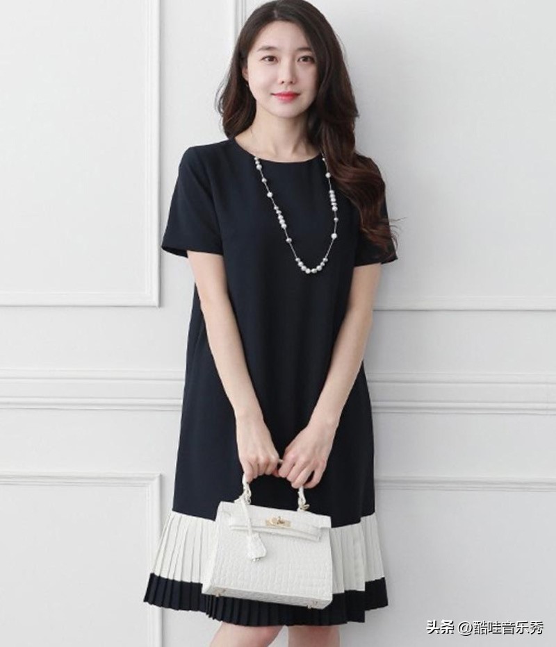 裙装模特造型,日系模特连衣裙