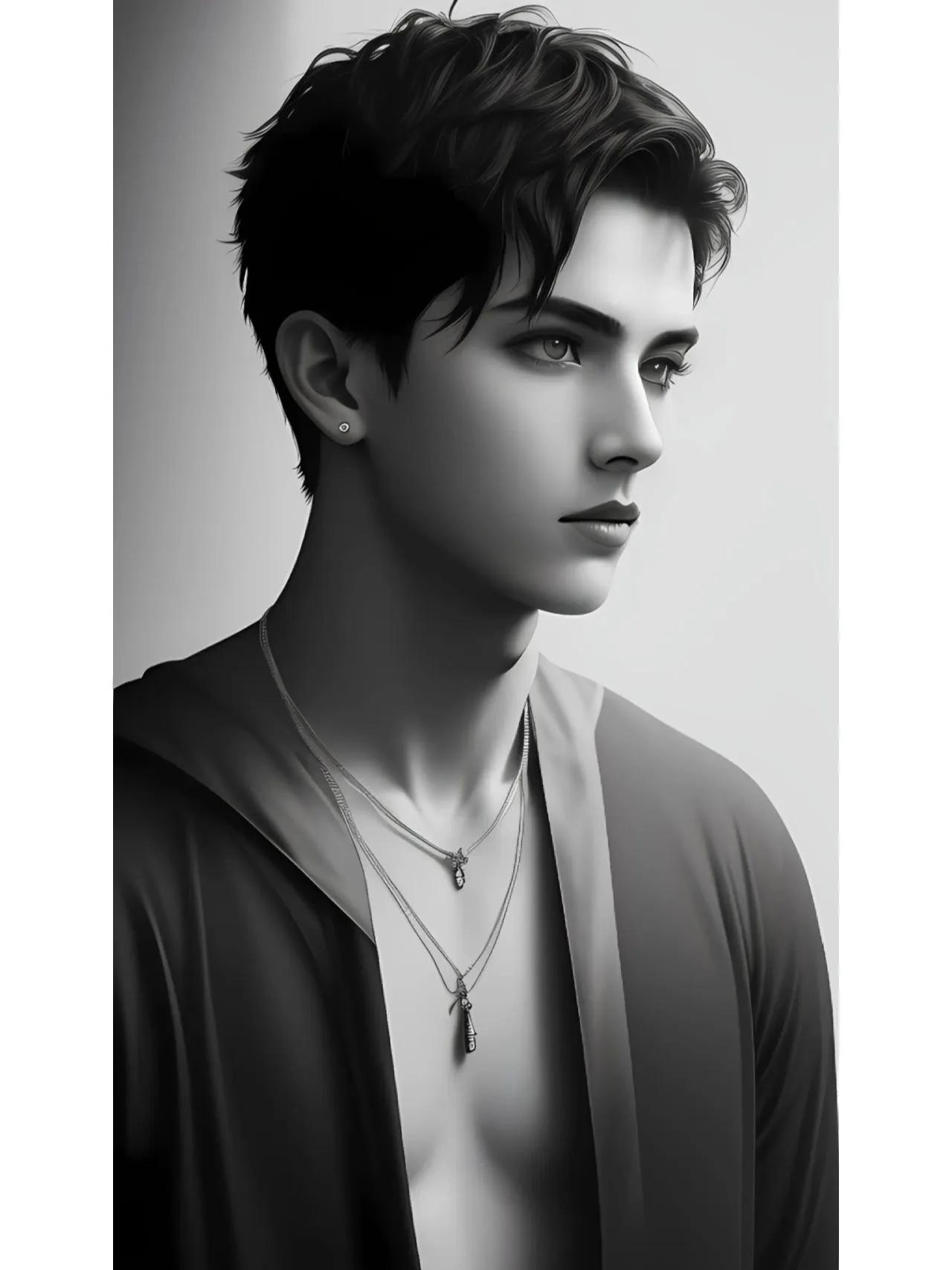 黑发男生头像帅气阳光高冷,黑发帅气男生真人头像