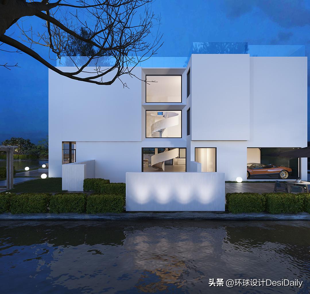 首发.刘捷｜680㎡极简顶复，空纳万境【环球设计3124期】