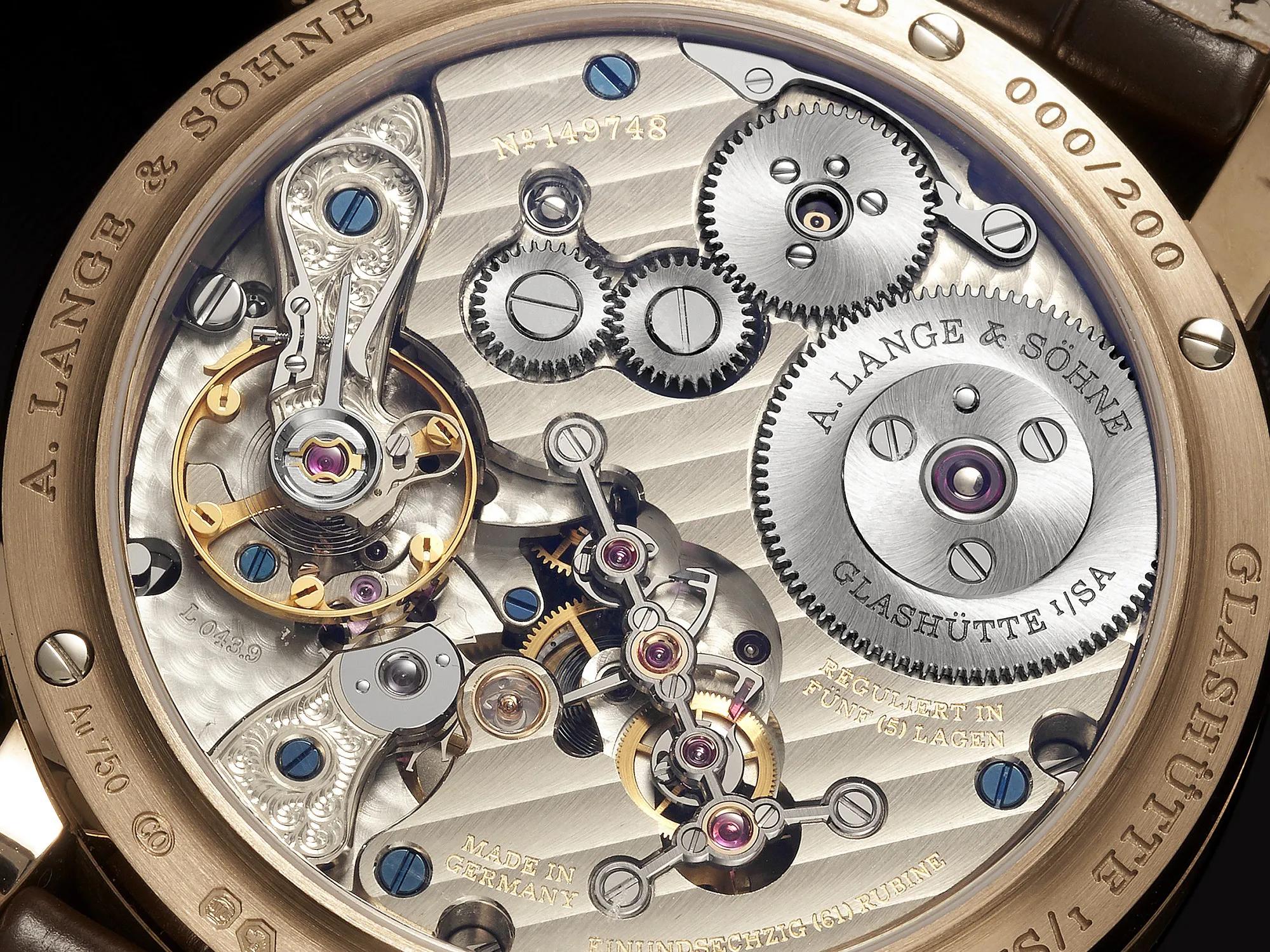 朗格制表工艺巅峰,朗格表制造