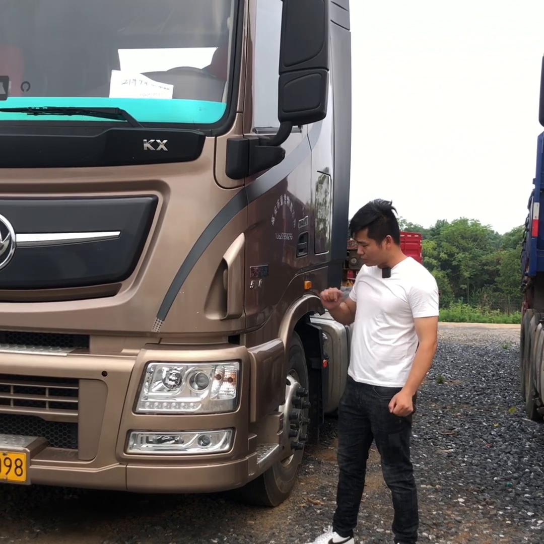 二手天龙牵引车600马力11万元,二手天龙kl牵引车450马力