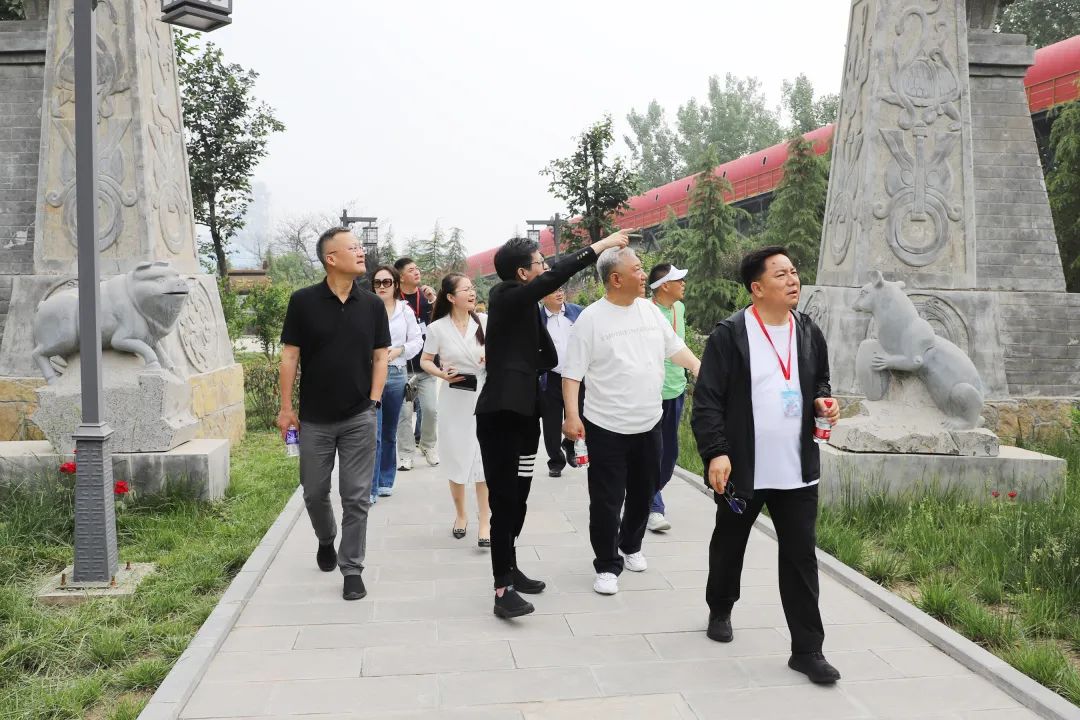 游学参访|光亚商学-EU商学院校友走进河南登封嵩基集团研学参访