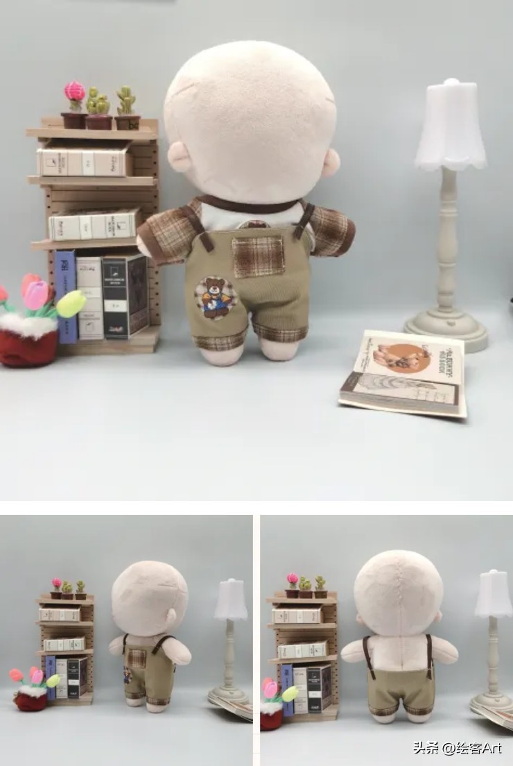 棉花娃娃怎么配衣服好看可爱,棉花娃娃的可爱娃衣图片