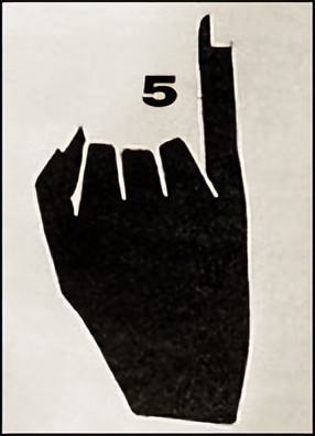 出门在外一定要注意防范,禁止出门手势