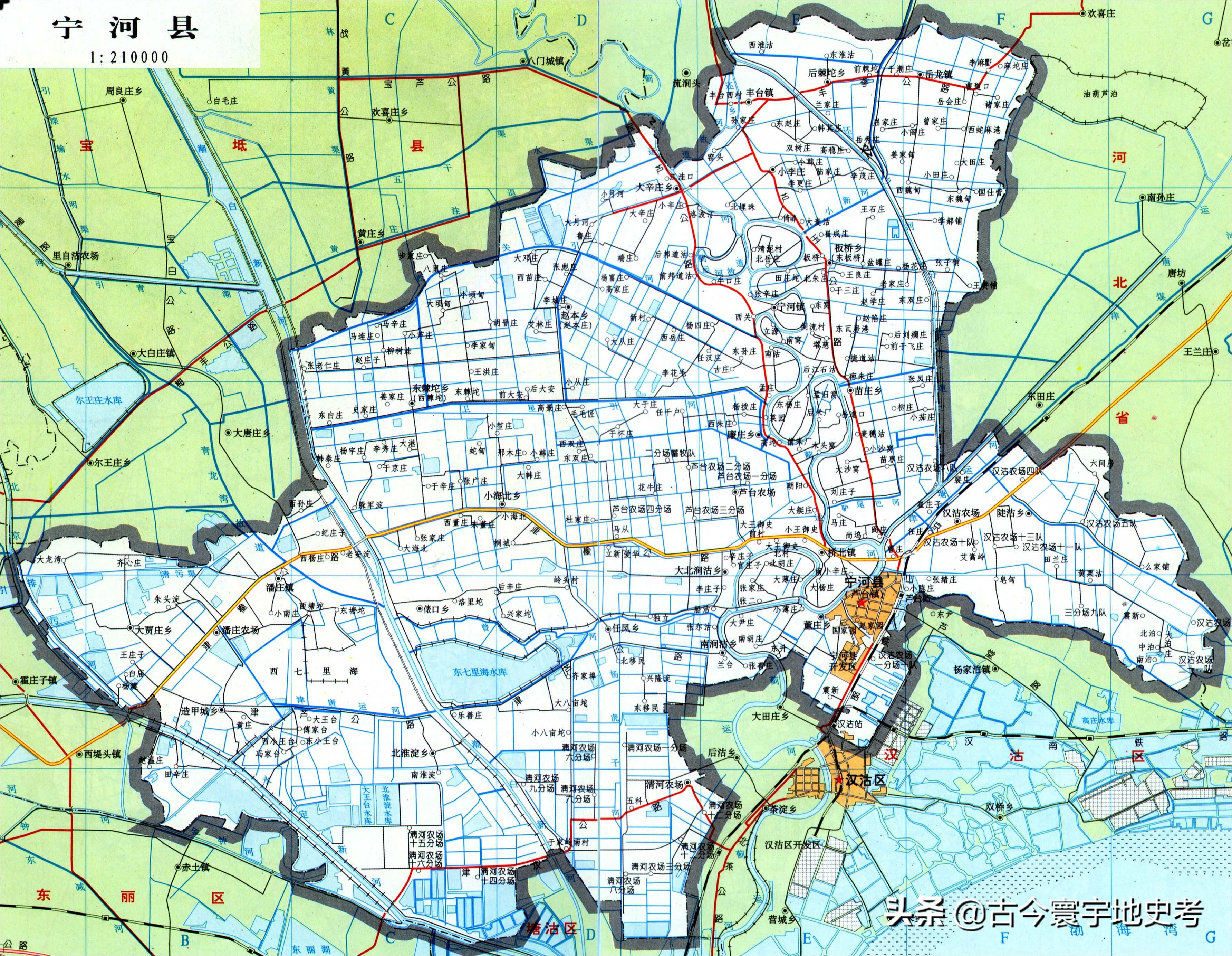 天津市各区行政区划图高清,天津市河东区行政区划图
