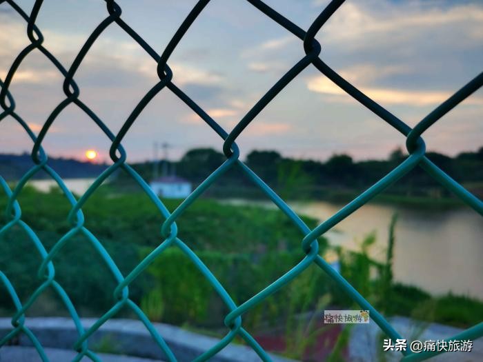 自贡青龙湖风光,自贡看日落的好地方