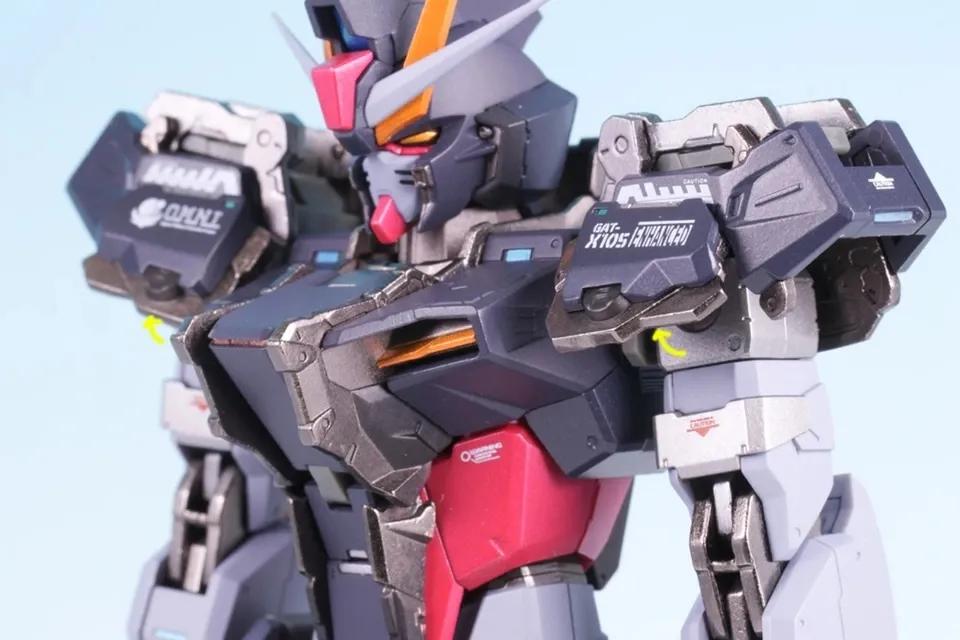 高达mg漆黑强袭测评,高达robot魂评测强袭