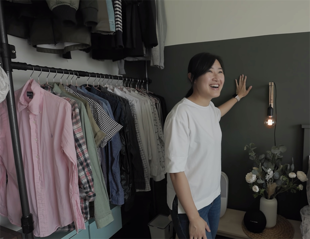 小两口用3天时间，将13㎡杂乱卧室变成森系风，网友：心服口服