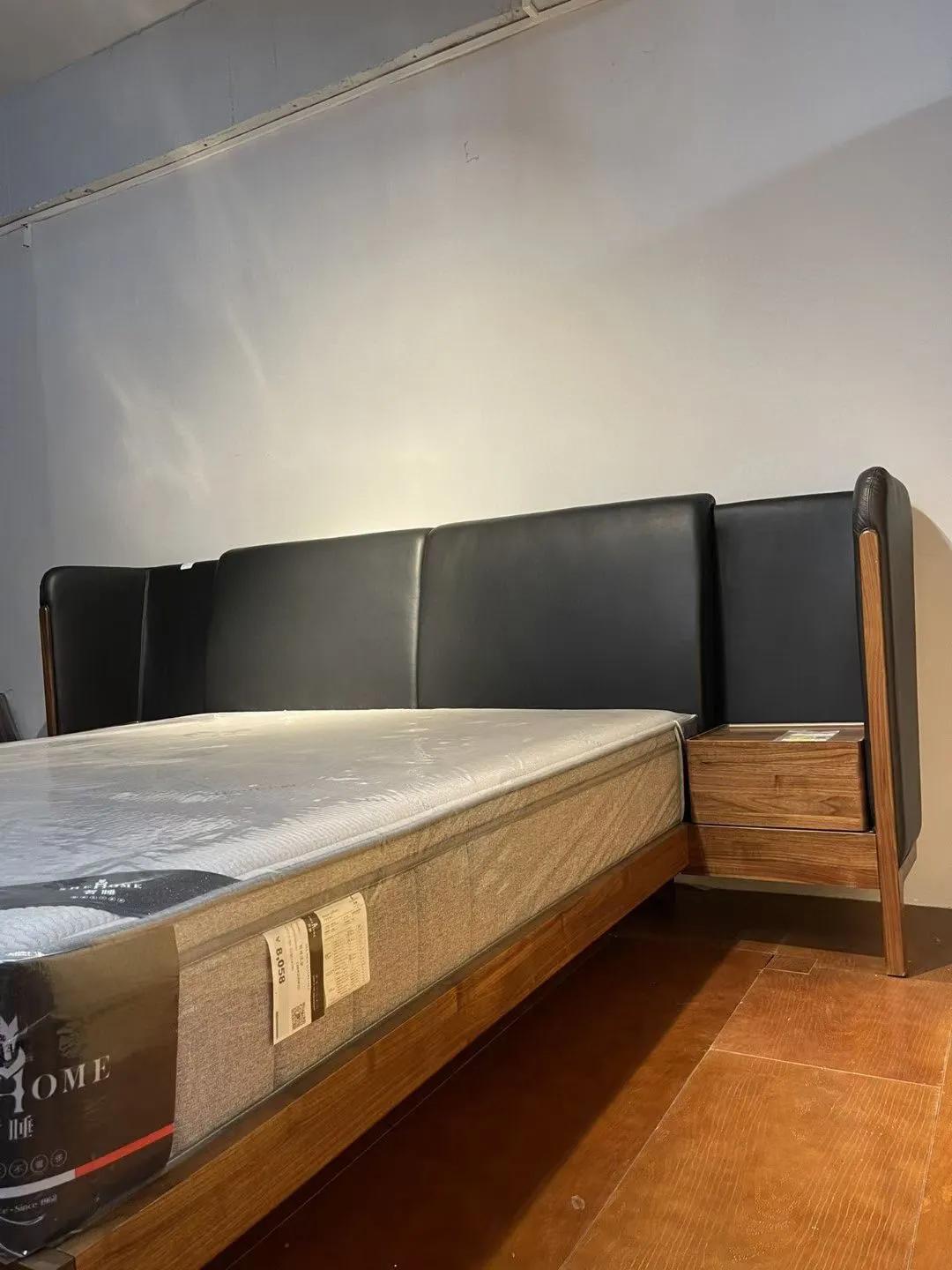 轻奢儿童实木床,意式轻奢实木床推荐