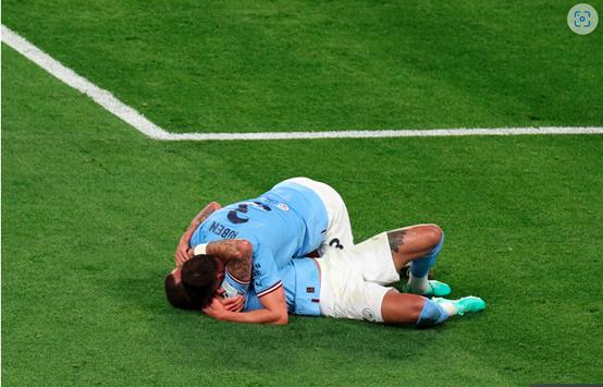 欧冠皇马曼城赛后评价,欧冠决赛曼城1-0国米颁奖视频