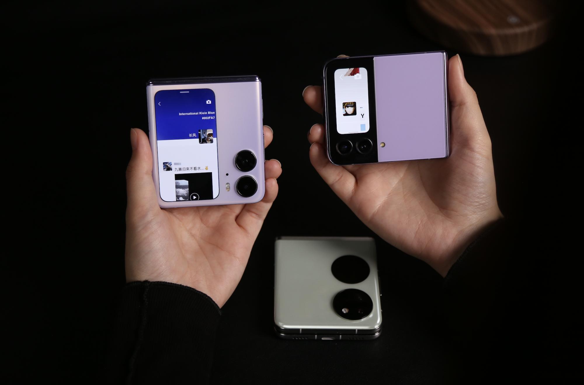 三星华为oppo屏幕对比,三星外屏和华为外屏