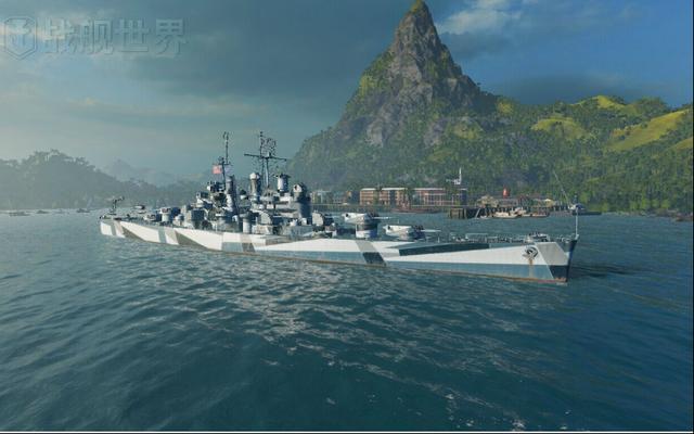 战舰世界美国七级重巡,战舰世界美国三线战列舰