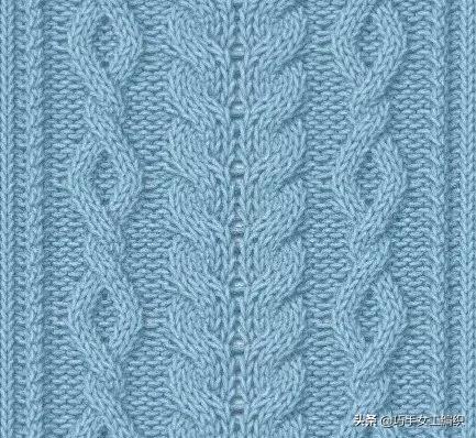 推荐一款精致又实用的毛衣,几款漂亮的棒针花样值得收藏