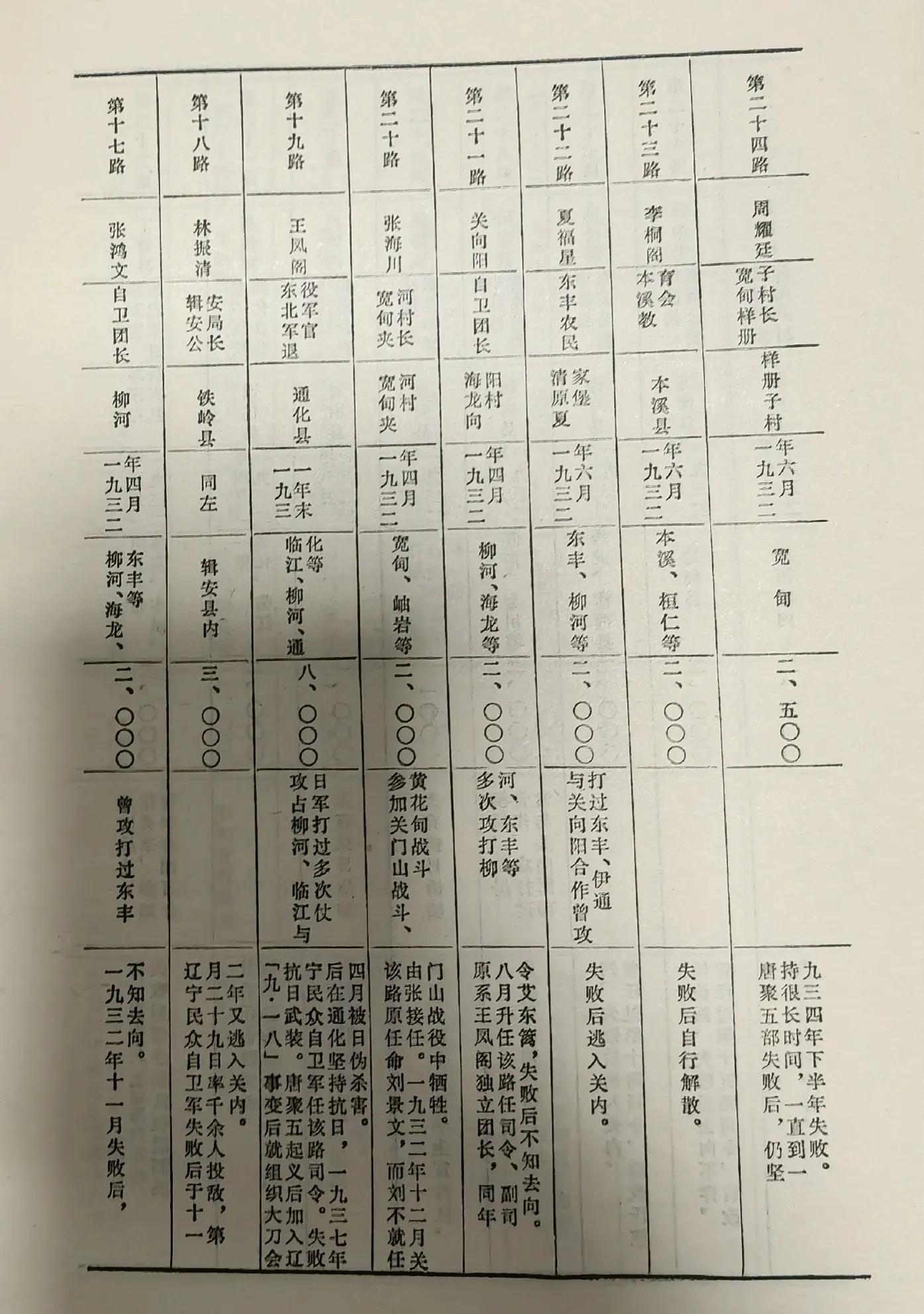 东北抗日义勇军史-东北民众抗日武装